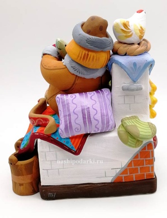 Емеля на печи Ковров 17х14 см. арт. 4365474