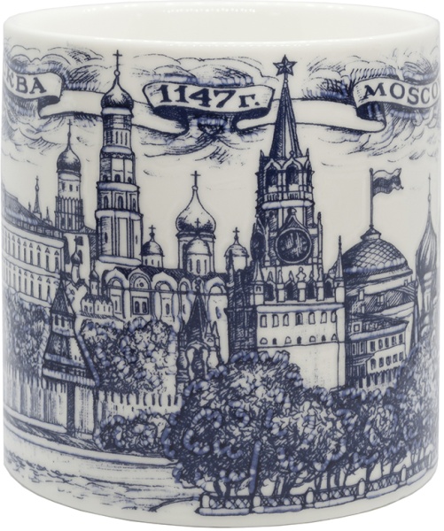Кружка "Москва", кобальт, 500 мл арт. 867522