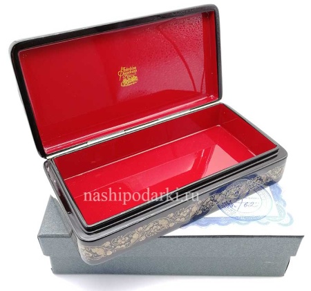 Федоскино картинка Лаковая шкатулка Федоскино "Жар-птица" 16х8см арт. 983336 магазин  Федоскино картинка Лаковая шкатулка Федоскино "Жар-птица" 16х8см арт. 983336 магазин