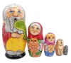 Матрешка сказка "Про репку" 16 см. 5 мест арт. 54666