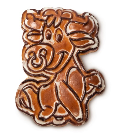 Пряник «Бычок», 350 гр. арт. 8763444