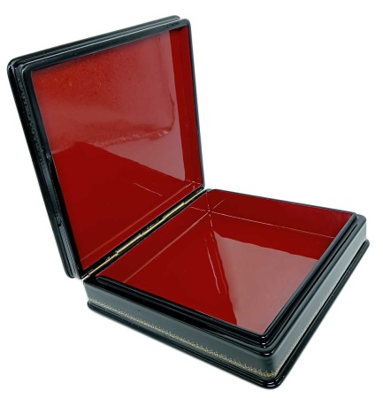 Шкатулка лаковая "Москва" 15х15 см. арт. 8564632