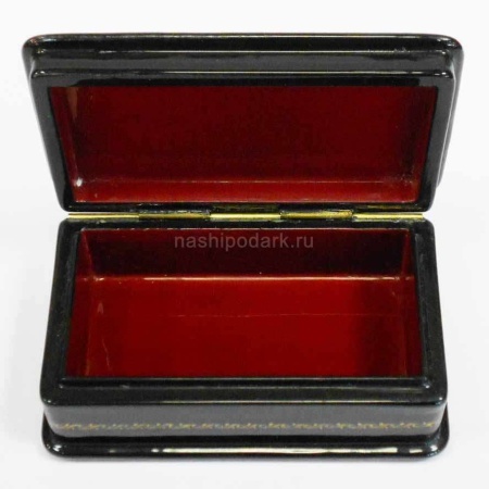 Шкатулка Холуй "Мужичек с ноготок" 10х6см арт. 140119071