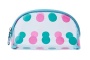 Косметичка "Горох" DEWAL BEAUTY BG-12green/pink 