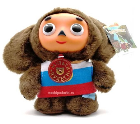 Чебурашка говорящий 17см арт. 876449