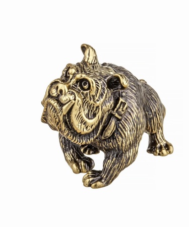 Собака Бульдог Английский Черчель б/п 46х30 мм. арт. 942.1