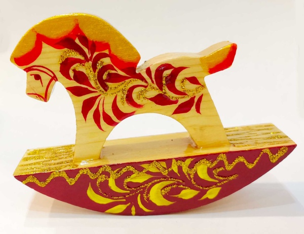 Лошадка качалка 8 см арт. 84644