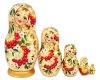 Матрешка рябинка матовая 15 см. 5 мест арт. 3465311