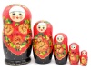 Матрешка Розы 5 мест 17см арт. 8624457