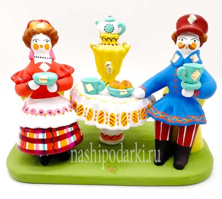 Дымка "Чаепитее в двоем" 14см арт. 87133