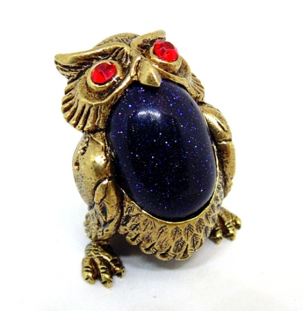 Филин (авантюрин ночь в Каире) арт. 1560-АВ