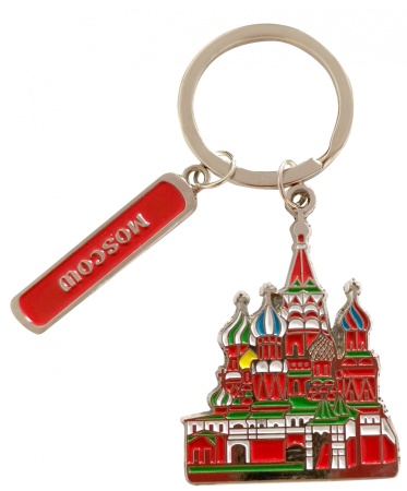 Брелок эмаль Москва арт. 798667