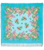 Платок шелк «Аромат любви» 130х130см арт. 1378-11
