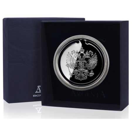 картинка Серебряная закладка для книг "Герб" Артикул: 290ЗК22001, магазин подарков