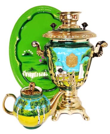 Самовар электрический набор 3 литра "Тульский" арт. 94622362 