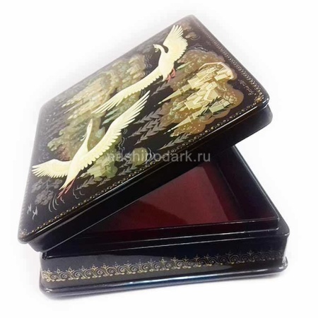 Шкатулка Холуй "Русский Север" 13х6см арт. 140219205