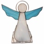Витражный подсвечник "Ангел" 15х14см Арт. 1503195601  Витражный подсвечник "Ангел" 15х14см Арт. 1503195601