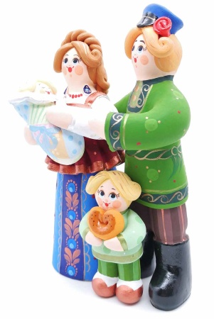 Ковровская игрушка "Парочка" 18х11 см. арт. 909144313