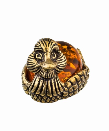 Фигурка из латуни Уточка 27х16 мм. арт. 187