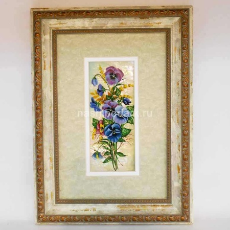 Миниатюра на перламутре 