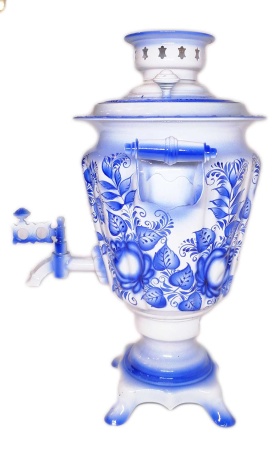 Самовар электрический 3 литра "Гжель" арт. 472511 