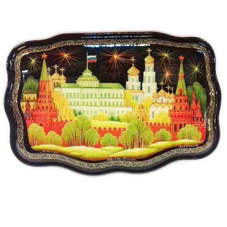 Шкатулка Палех "Москва" 12х18см Арт. 140219200 