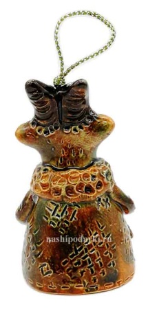 Коза колокольчик Петровская игрушка 8х4 см. арт. 657281 