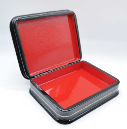 Шкатулка Палех "Тройка " 11х8 см. арт. 831522 