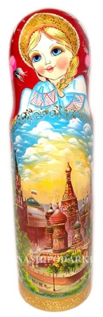 Штоф - футляр "Москва" 40 см. арт. 6542214