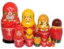 Матрешка Сергиево-посадская 10 мест 25 см. арт. 6322298