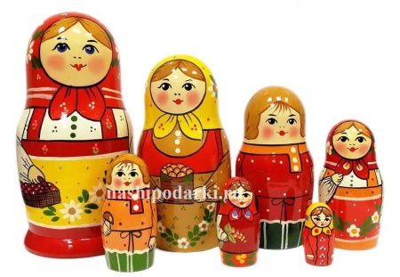 Матрёшка сергиево-посадская 7 мест 17см арт. 941341