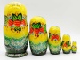 Матрешка "Лето" 19 см. 5 мест арт. 35698