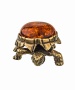 Фигурка из латуни Черепаха большая 40х18 мм. арт. 136
