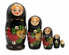 Матрешка "Рябинка" 5 мест 12 см. арт. 5417422