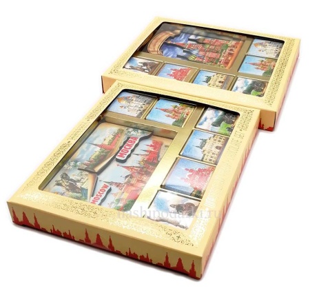 Шоколадный набор с магнитом "Москва" 50 г арт. 678954