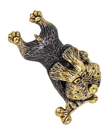 Собака Жадина без подставки 45х20 мм. арт. 2035.1