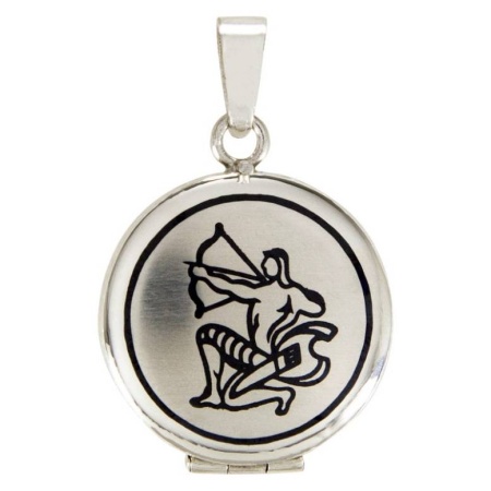 картинка Серебряный Медальон "Стрелец" Арт: 10130036С05 