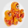 Матрешка "Вятская" 5 мест 9см арт. 1218741