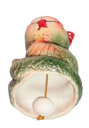 Змея колокольчик 7 см. арт. 67432 Змея колокольчик 7 см. арт. 67432