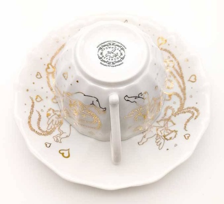 Чайная пара фарфор Вербилки 5,5х8,5см арт. 872634 