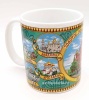 Кружка сувенирная "Золотое кольцо Росии" 350 мл. арт. 7541167