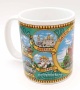 Кружка сувенирная "Золотое кольцо Росии" 350 мл. арт. 7541167 Кружка сувенирная "Золотое кольцо Росии" 350 мл. арт. 7541167