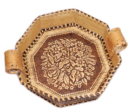 картинка Сухарница 19 см. арт. 953322 магазин русских сувениров  Наши подарки