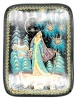 Шкатулка Холуй "Снегурочка" 10х8 см. арт. 5674223