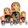 Матрешка 9 предметов "Русские народные сказки" 26см Арт. 020319340