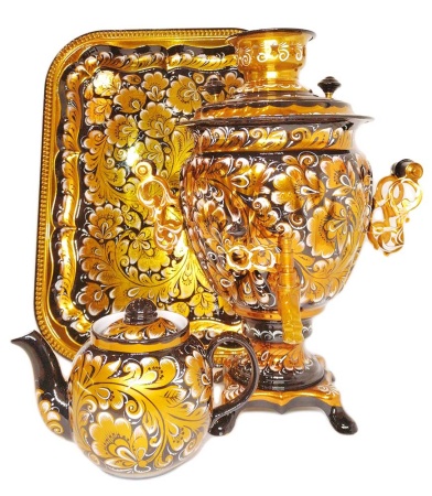 Самовар электрический набор 3 литра "Кудрина" арт. 7222622 