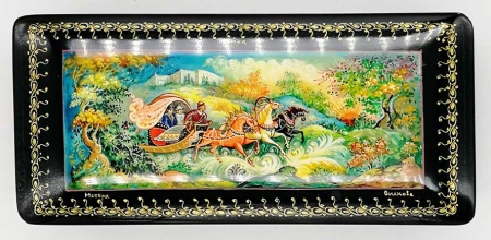 Шкатулка мстера "Тройка" 18х8см арт. 721183 Шкатулка мстера "Тройка" 18х8см арт. 721183