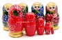 Матрешка дешевая 5 мест 11 см. арт. 8266785