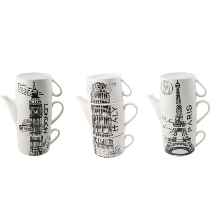 Набор "Чайник с 2мя кружками" Артикул: 9406 