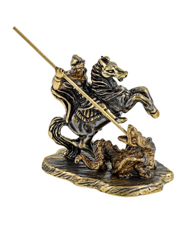 Георгий Победоносец 2 без подставки 50х40 мм. арт. 2384.1